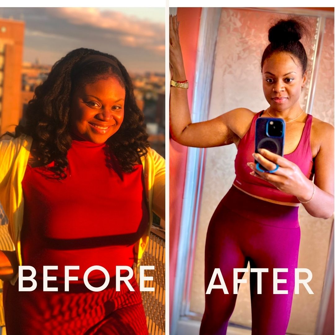 Dr. Natacha Pierre · before and after the Feel Great Protocol
